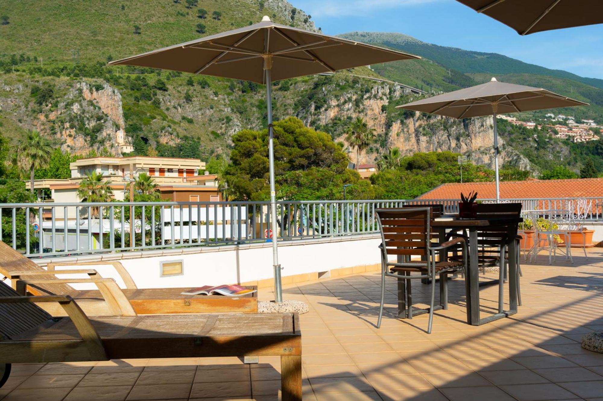 Hotel Garden Praia a Mare Bagian luar foto